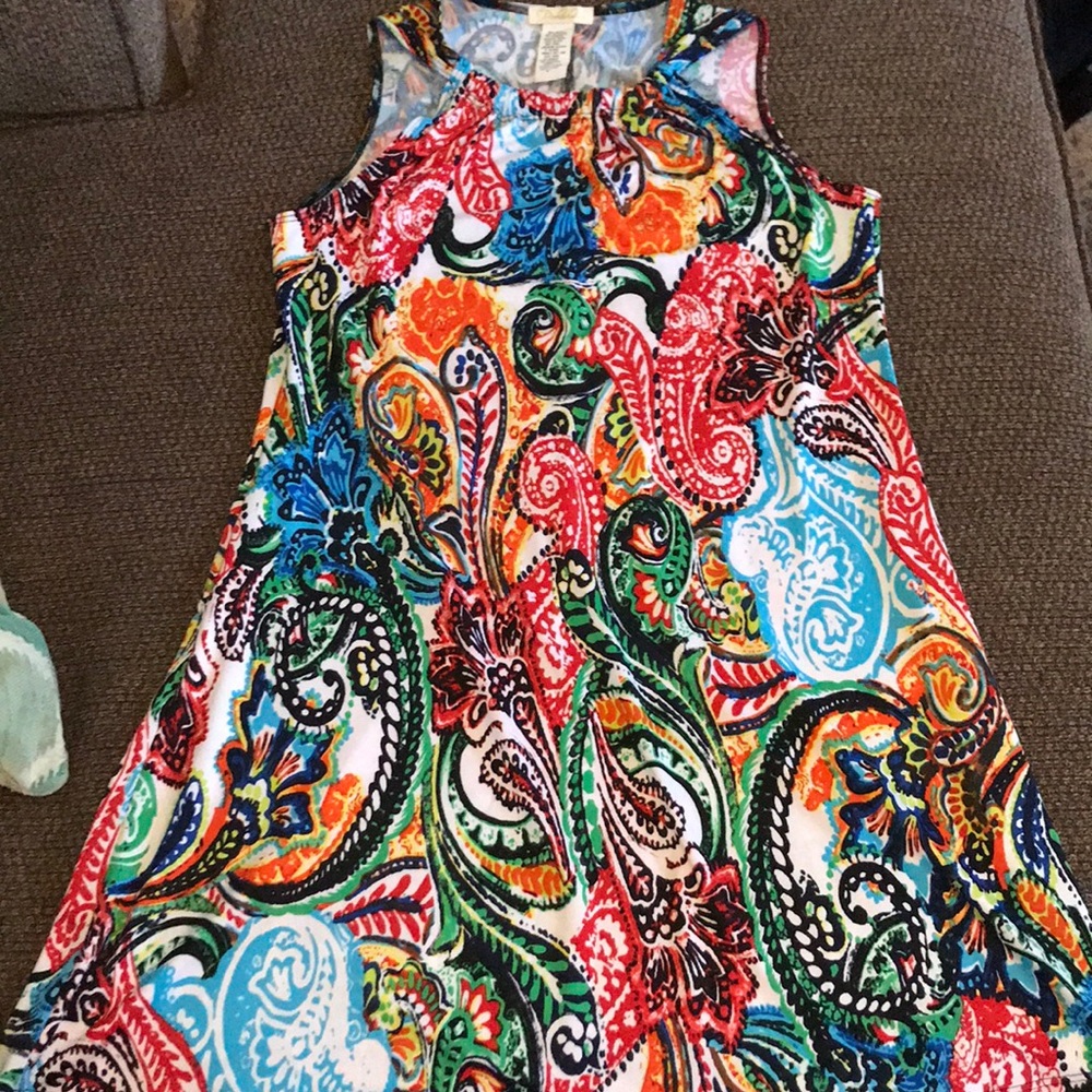 Colorful casual dress